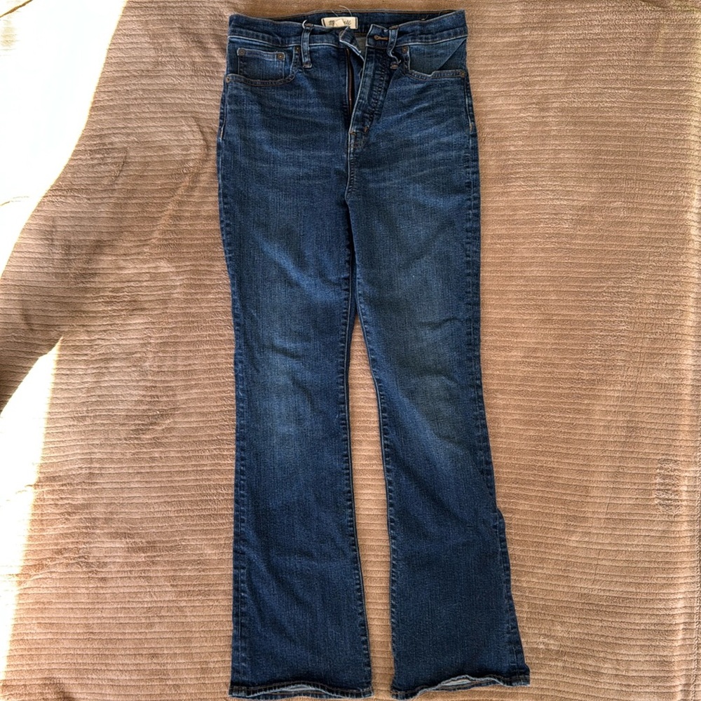 Madewell skinny flare jeans